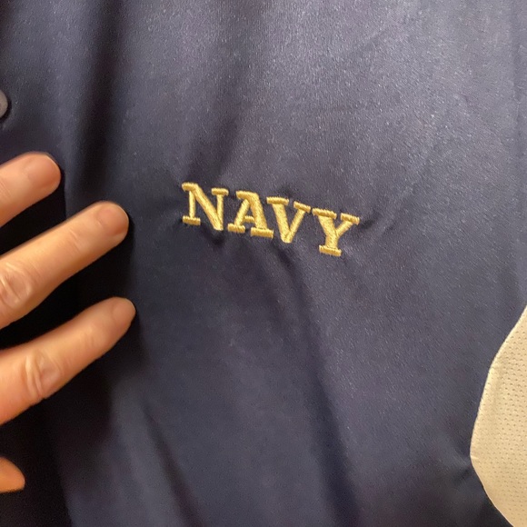 Adidas men’s wick away polo shirt, Naval Academy - Picture 5 of 6